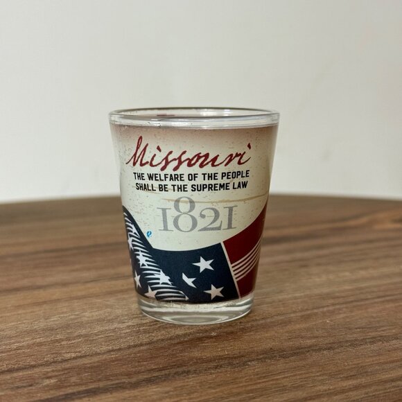 Missouri Shot Glass America 250 Statehood Patriotic Collectible Heritage Barware - Picture 8 of 11